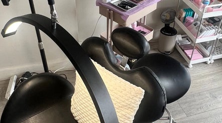 Beauty By Nichola salon chair with cozy pillow in Bromborough, England, GB for ultimate comfort.