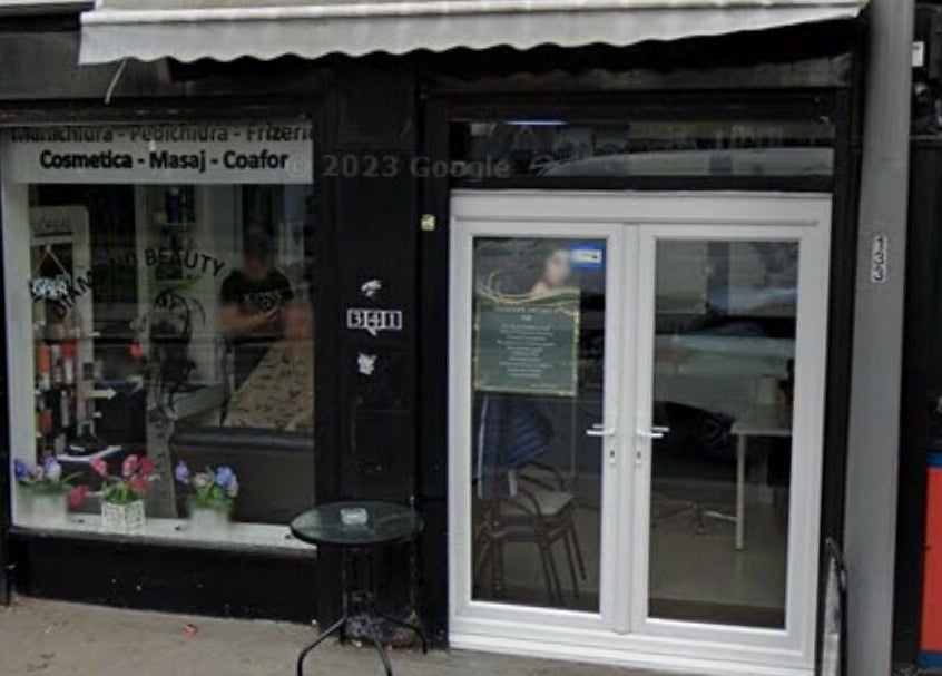 Front view of WaxByLora in London, England, GB showcasing a stylish entrance with signage.