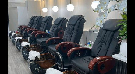 Elegant pedicure chairs at Professionail Takapuna, Auckland, Auckland, NZ, ensuring a relaxing spa experience.