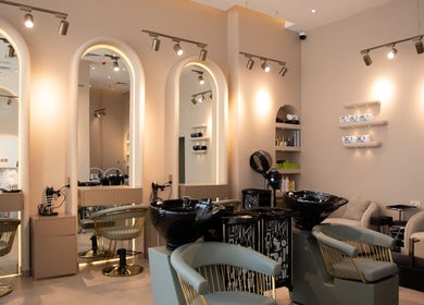 Chic interior of So Chic Paris venue featuring plush seating in Dubai, Dubai, AE.