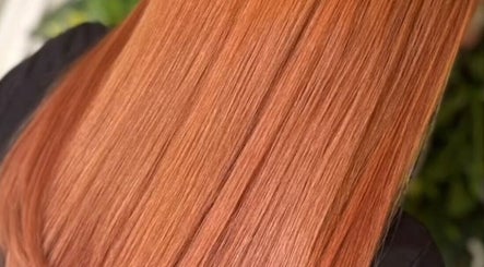 Flowing, vibrant hair at Bella Extensions, Sandbach, England, GB, showcasing premium styling and shine.