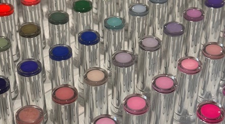 Vibrant nail polish selection at Mae’d Up Nails By Olivia in Wolverhampton, England, GB.