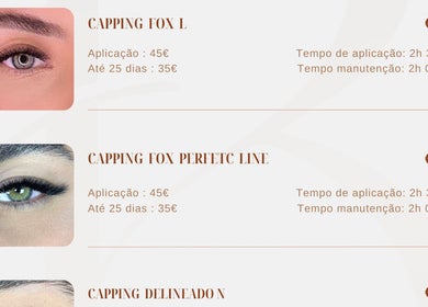 Preços e tempo de aplicação para extensões de pestanas na LASH BRENDA GRUBER, Porto, vila nova de gaia, PT.