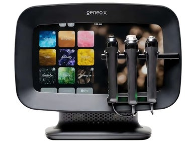 Glo₂Facial by GeneoX SA machine at Woolworths Canal Walk in Cape Town, Western Cape, ZA.
