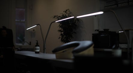 Sleek treatment area at Siaga Melbourne, Prahran, Victoria, AU, featuring modern design with ambient lighting.