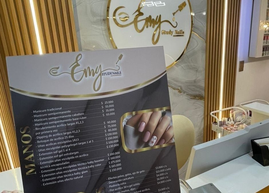Recepción de Emy Study Nails con tarifas destacadas en Bogotá, Bogotá, CO.
