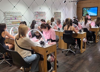 Clients enjoy nail services at Professionail | Bondi Junction, Bondi Junction, New South Wales, AU.