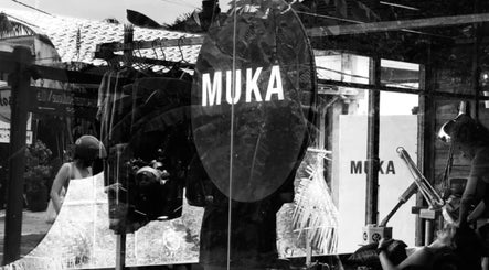 Entrance of Muka Concepts X Bambu Indah, showcasing a stylish vibe in Bali, Bali, ID.