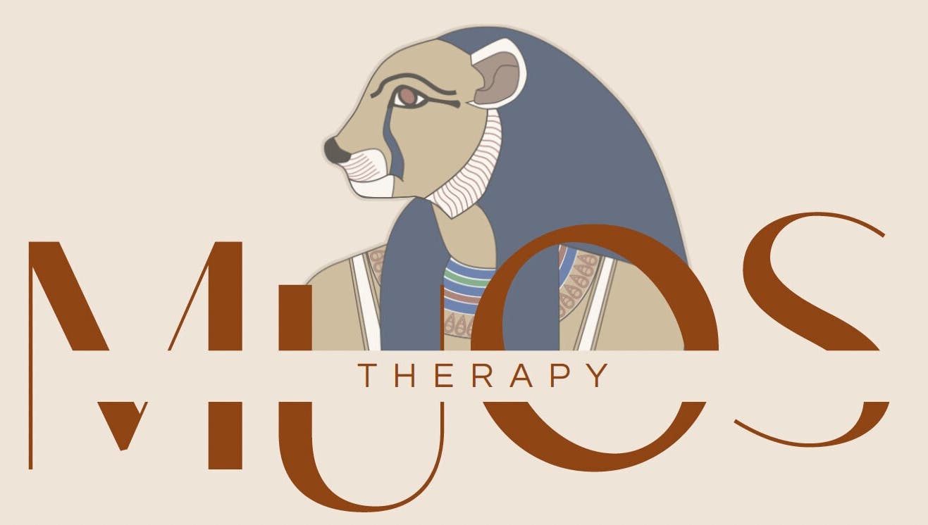 Logo de Muos Therapy avec un design artistique à Bordeaux, Nouvelle-aquitaine, FR.
