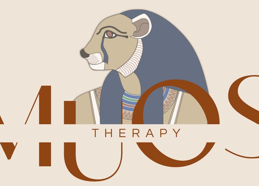 Logo de Muos Therapy avec un design artistique à Bordeaux, Nouvelle-aquitaine, FR.