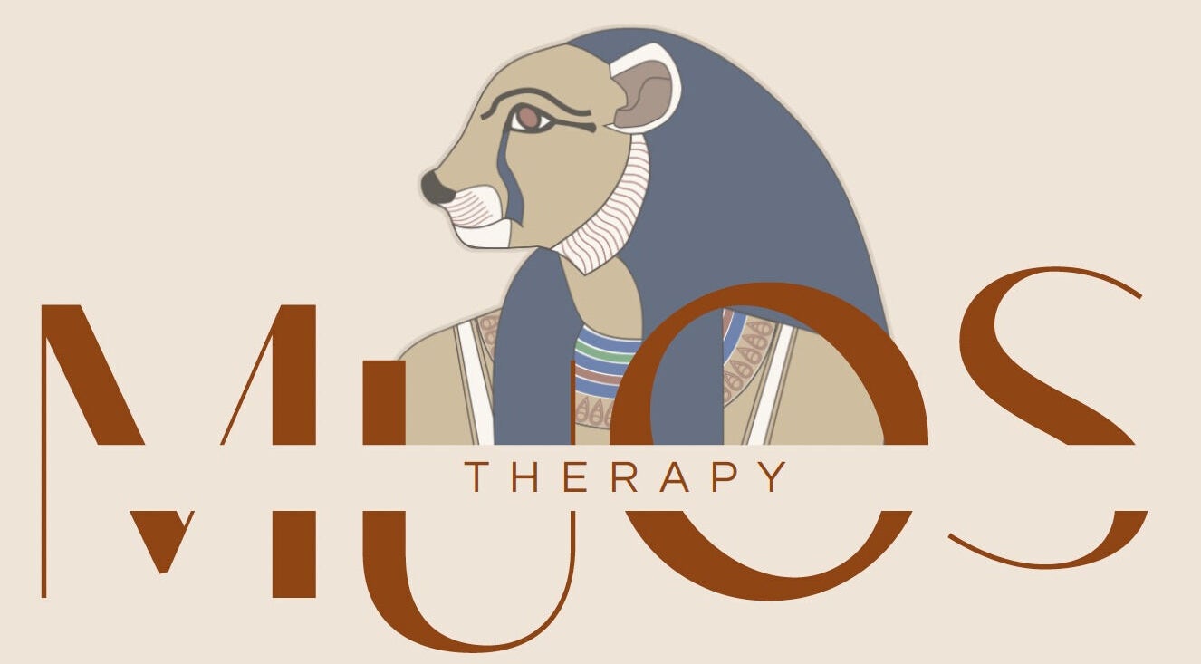 Logo de Muos Therapy avec un design artistique à Bordeaux, Nouvelle-aquitaine, FR.