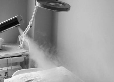 Spa steam equipment at Majestic Beauty Studio, Stockport, England, GB, enhancing wellness treatment experience.
