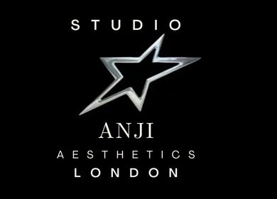 Logo of Studio Anji Aesthetics, featuring a silver star, located in London, England, GB.