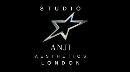 Logo of Studio Anji Aesthetics, featuring a silver star, located in London, England, GB.