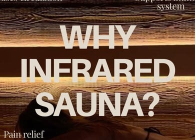 Infrared sauna at Golden Sweat, London, Ontario, CA offering relaxation and wellness benefits.