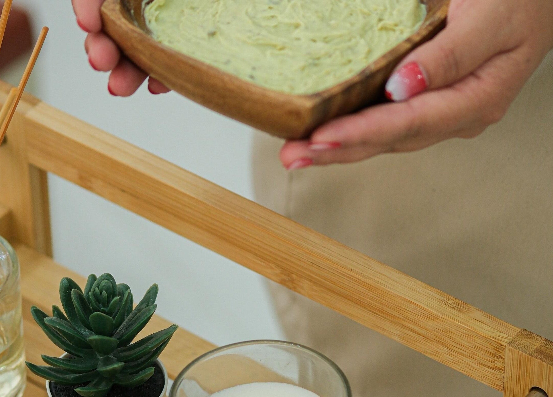 Luxurious spa setup with mask at LuluGlam Lounge, Dubai, Dubai, AE.