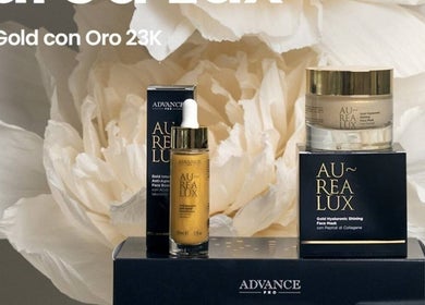 Prodotti Au-rea Lux con oro 23K a ESTETICA STEBY, Milano, Lombardia, IT.