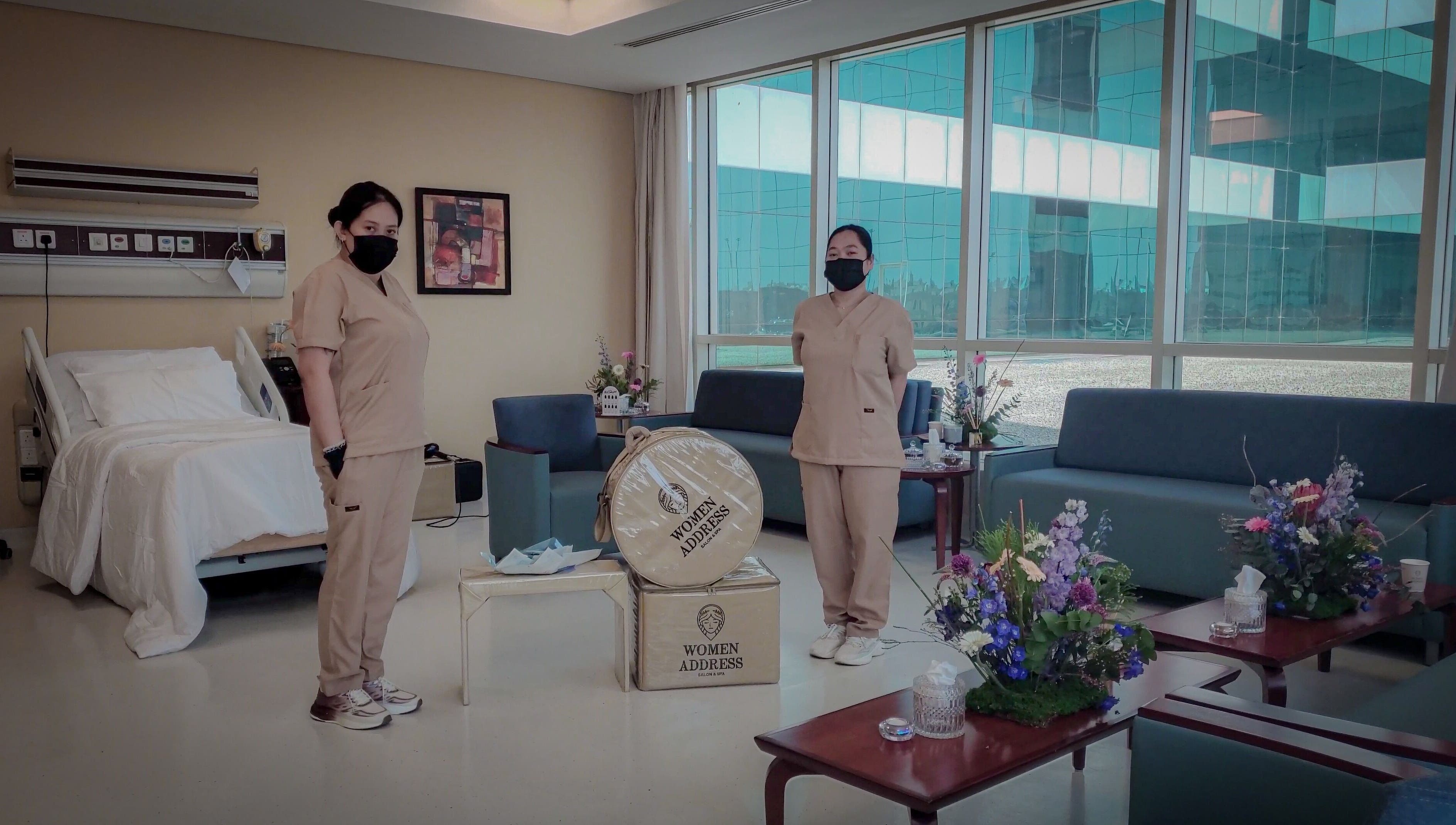 Women Address - Home Service salon staff in modern Riyadh center, Riyadh Province, SA.