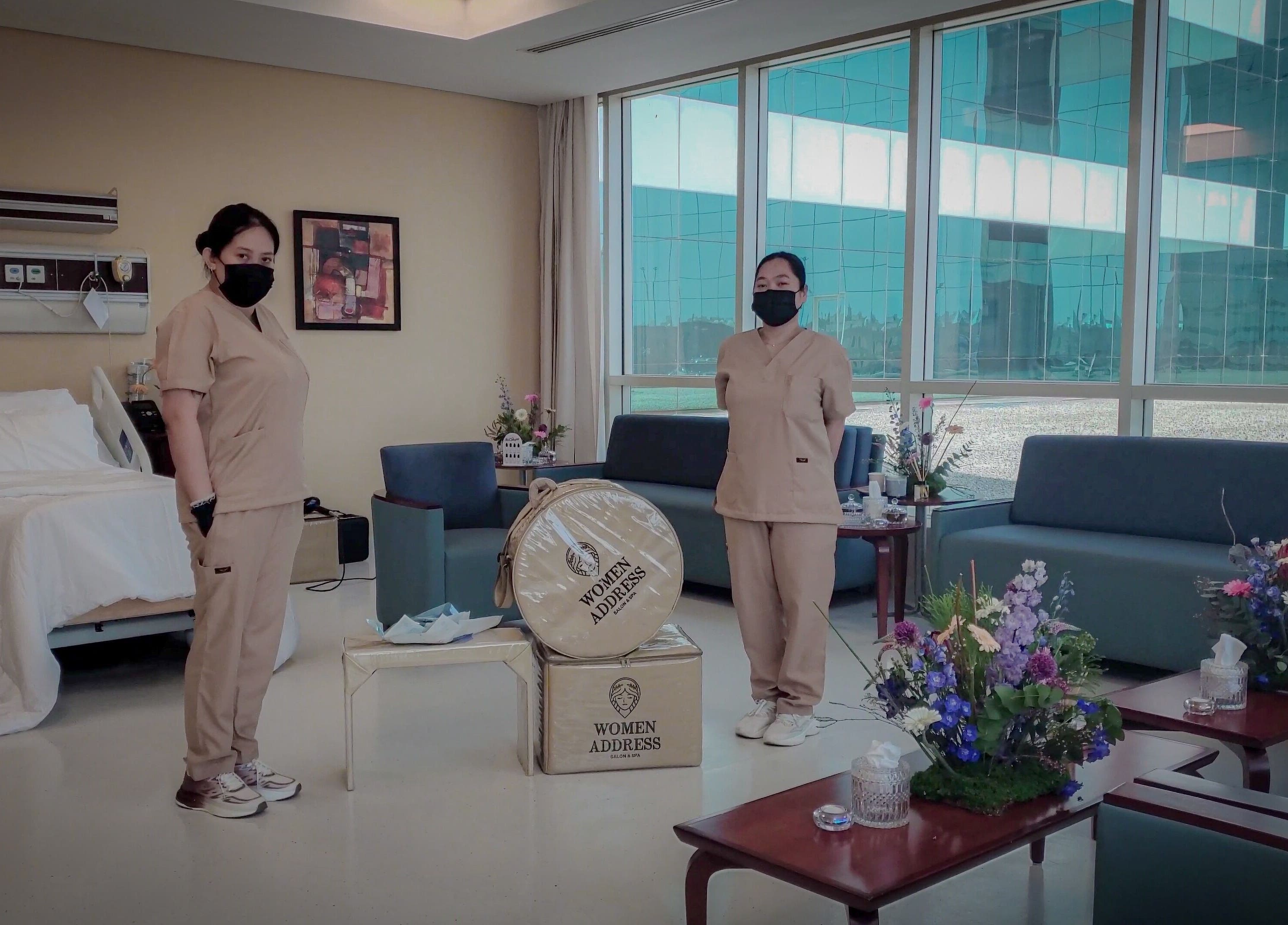 Women Address - Home Service salon staff in modern Riyadh center, Riyadh Province, SA.