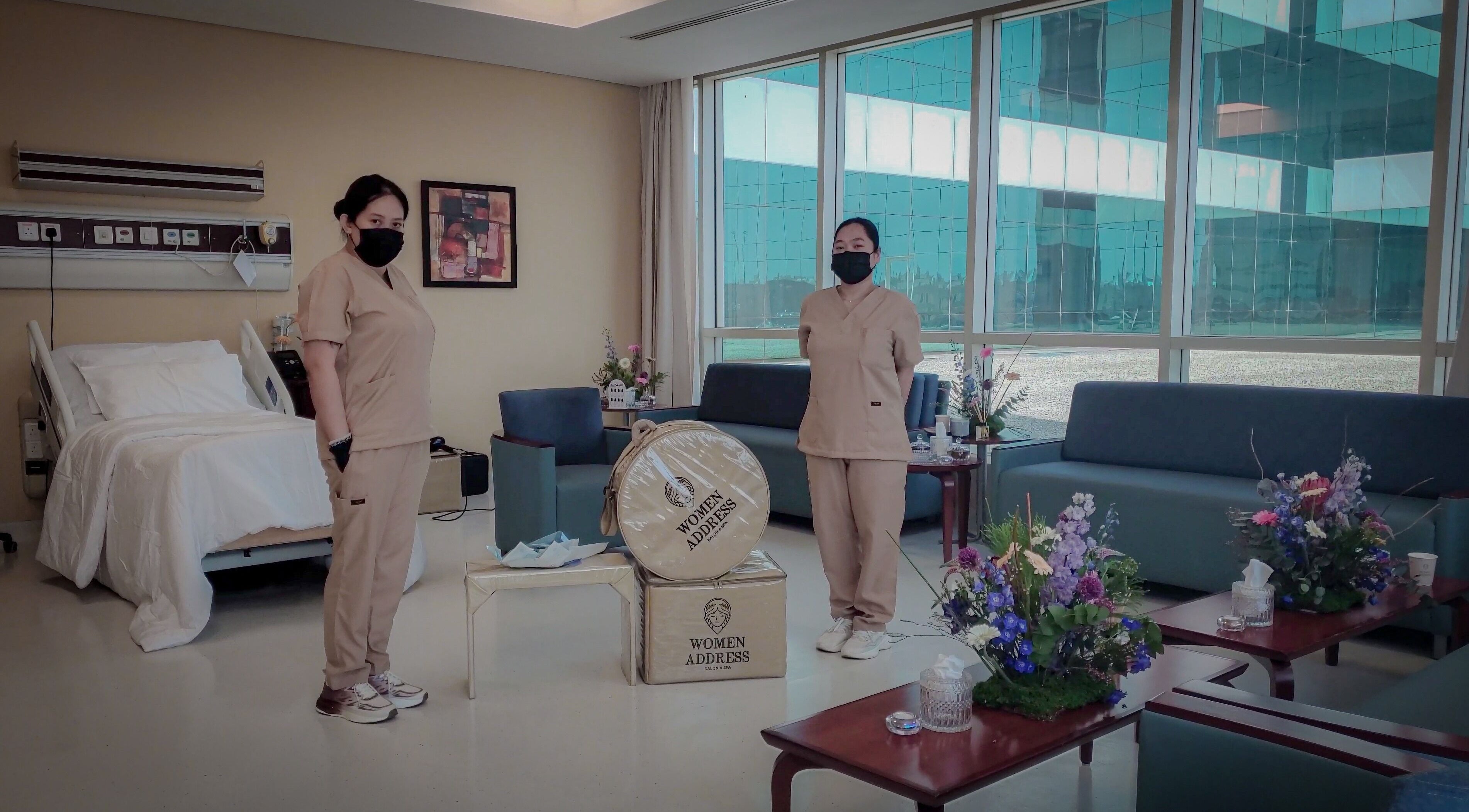 Women Address - Home Service salon staff in modern Riyadh center, Riyadh Province, SA.