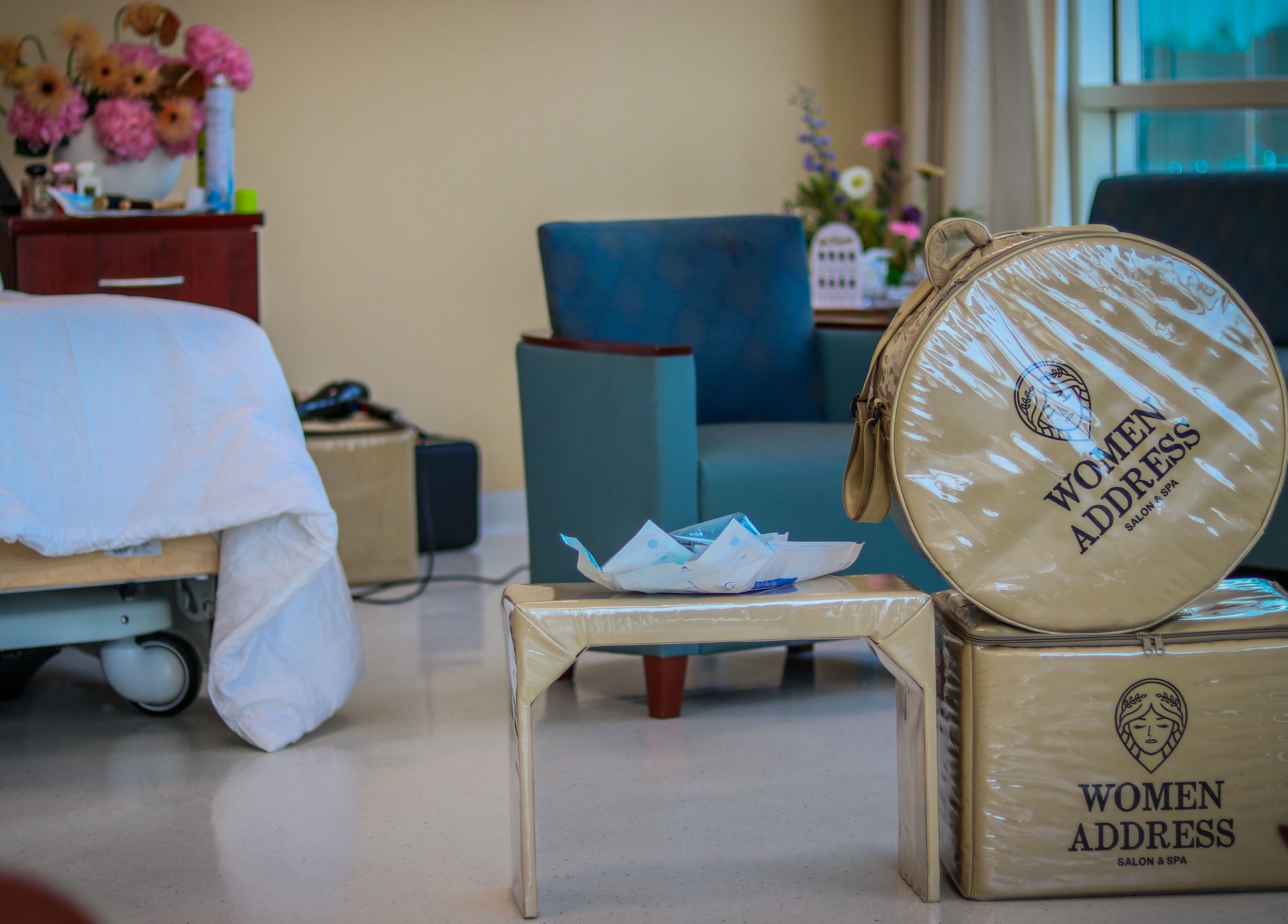 Relaxing room setup at Women Address - Home Service, Riyadh, Riyadh Province, SA.