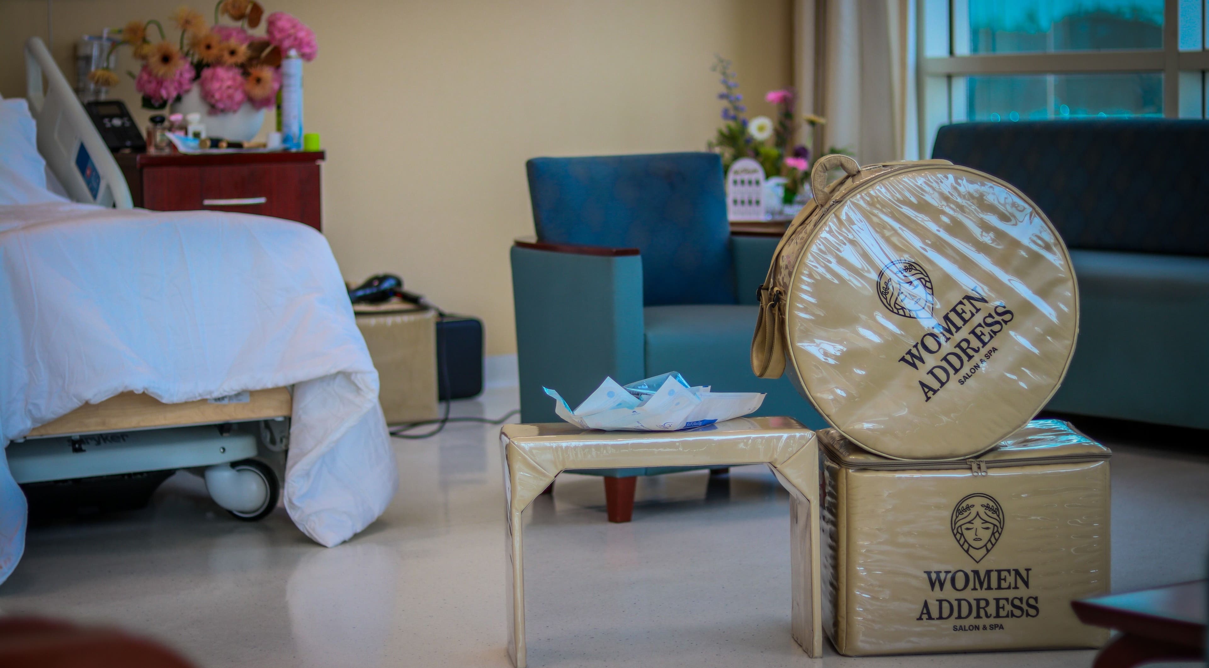 Relaxing room setup at Women Address - Home Service, Riyadh, Riyadh Province, SA.
