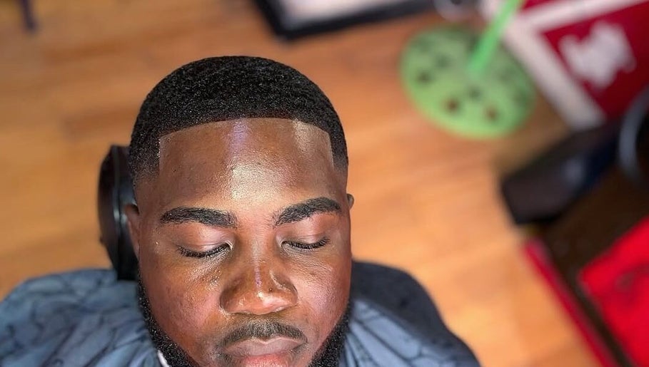 Close-up of a fresh haircut at Barba_bwoy, Linden, Upper Demerara-berbice, GY.