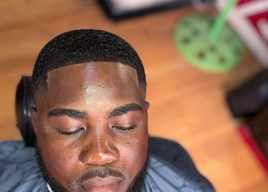 Close-up of a fresh haircut at Barba_bwoy, Linden, Upper Demerara-berbice, GY.