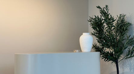 Elegant corner with plant and vase at Volume 8, Auckland, Auckland, NZ enhancing tranquility.