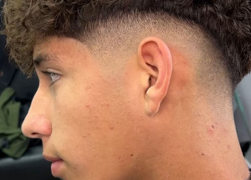 Corte de cabello estilizado en Who studio, Ñuñoa, Región Metropolitana, CL mostrando un degradado perfecto.