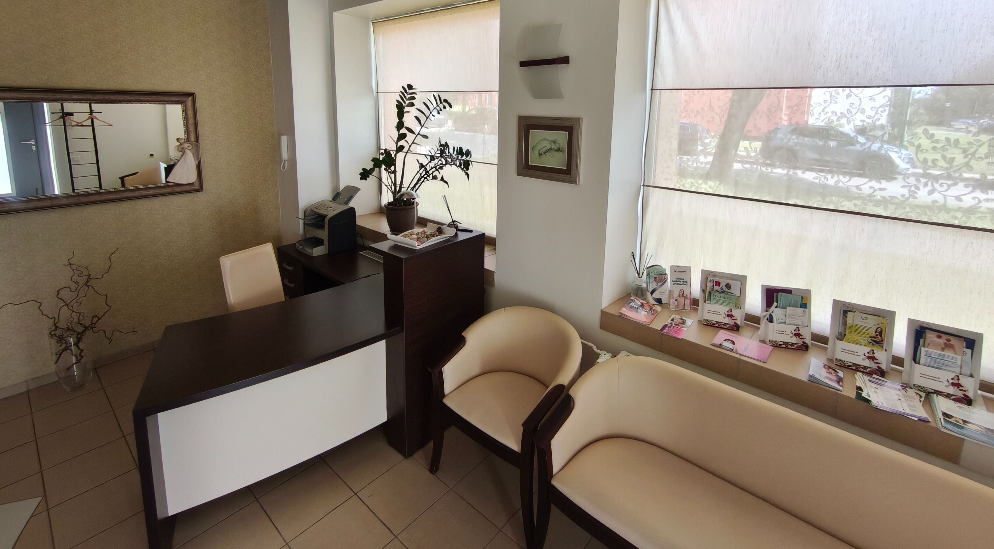 Elegantiškas priimamasis Bernardo Vasiliausko klinikoje, Klaipėda, Klaipėdos Apskritis, LT.