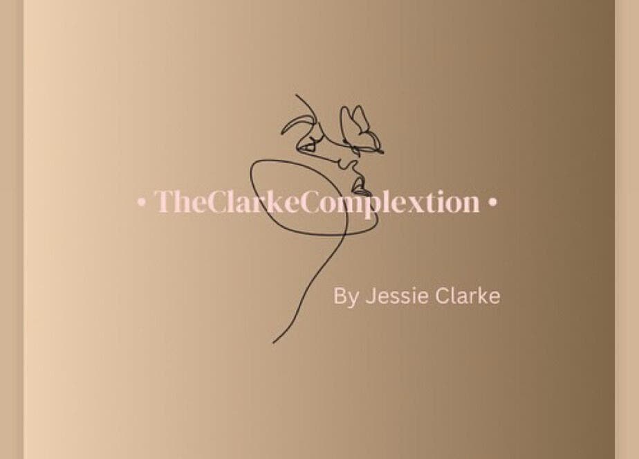 TheClarkeComplextion logo in elegant design, Plymouth, England, GB.
