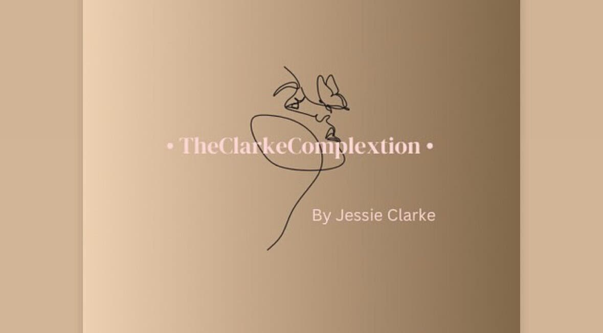 TheClarkeComplextion logo in elegant design, Plymouth, England, GB.
