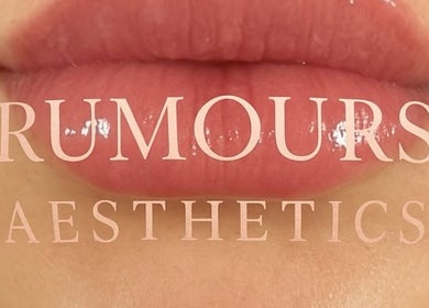 Lip close-up with 'Rumours Aesthetics' in Clonmel, County Tipperary, IE, showcasing beauty services.
