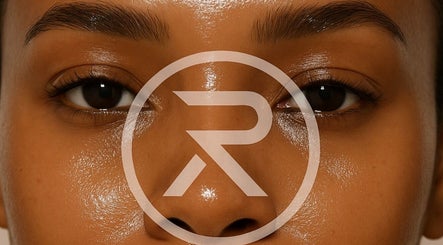 Close-up of a polished face with Rumours Aesthetics logo, Clonmel, County Tipperary, IE.