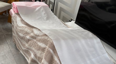 Relaxing spa bed setup at Lashesdunnebyh, Wishaw, Scotland, GB for ultimate comfort.