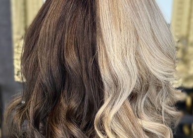Beautiful styled hair at Beautyby_evie_x salon in Wisbech, England, GB showcasing rich colors.