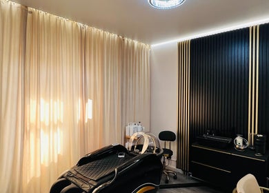 Luxusní interiér v Beyou Head Spa & Trichology, Moravskoslezský Kraj.