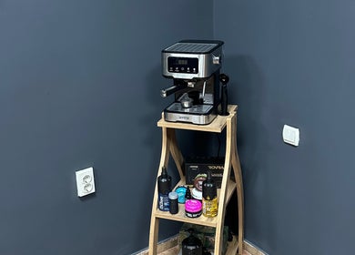 Coffee machine and products at Berbernica Trisa, Beograd, batajnica, RS.