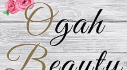Elegant floral beauty logo with pink roses at NailedbyColleen, Belfast, Northern Ireland, GB.