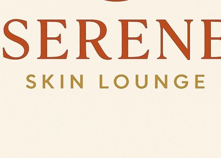 Serene Skin Lounge logo in classic font, Waterloo, England, GB.
