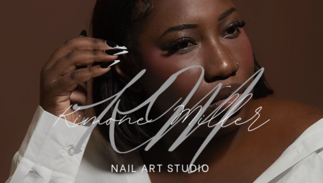 Stylish black and white nails at K Nail Studio, Nassau, New Providence, BS, showcasing fine artistry.