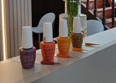 Esmaltes OPI en Aurora Nail Studio, Rosario, Santa Fe, AR.