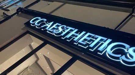 Illuminated sign for Beauty By Ellie Louise, Marple, England, GB.