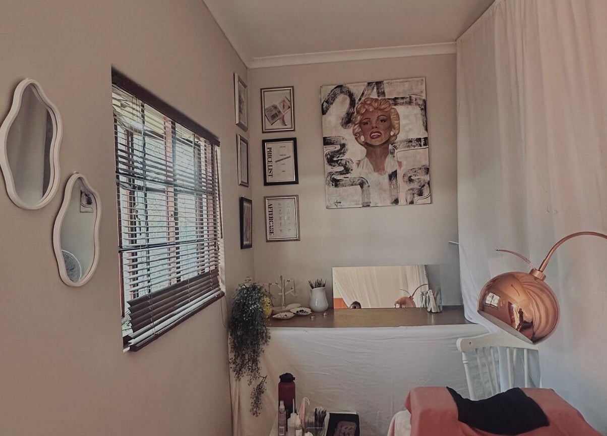 Elegant interior of Lashed - by Bella in Hillcrest, Kwazulu-natal, ZA showcasing stylish decor and relaxing ambiance.