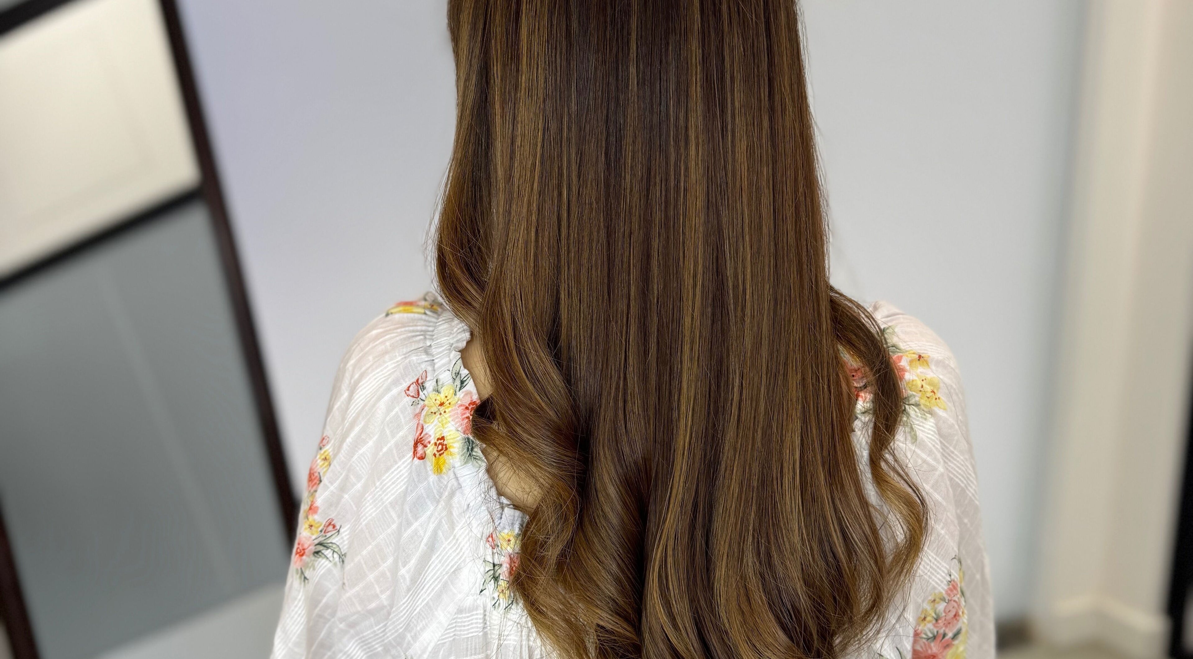 Elegant long hair styled at Samar's Beauty Lounge, Muscat, Muscat Governorate, OM.