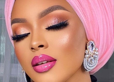 Exquisite makeup artistry at Mhizceo makeover and spa Ikate Lekki, showcasing beauty in Lekki, Lagos, NG.