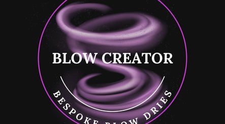 Logo for BLOW CREATOR, a bespoke blow dry venue in Macclesfield, England, GB.