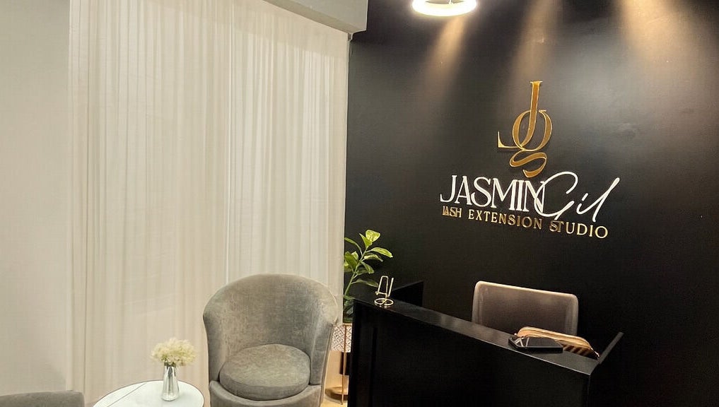 Recepción de JG Lash Extensión Studio en La Vega, La Vega Province, DO. Decoración moderna y acogedora.