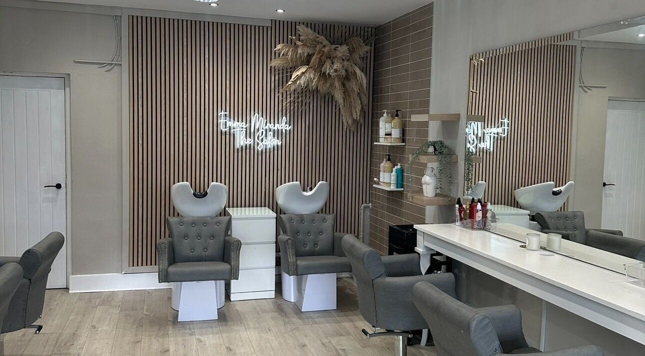Elle Rochford hair in Whiston, England, GB, features elegant salon chairs and stylish decor.